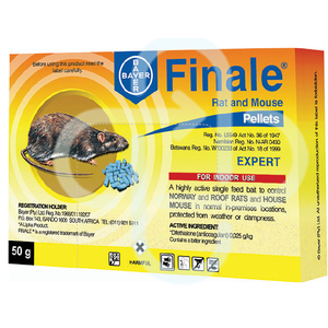 BAYER FINALE RAT & MOUSE PELLETS 50G