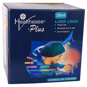 SYRI 20ML 3P LL LATEX/F HEALTHEASE 40~