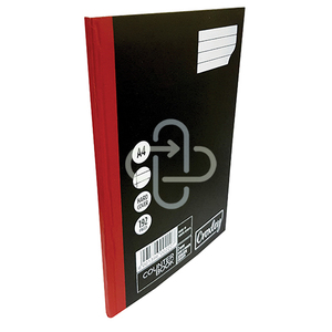 A4 192 PAGE HARDCOVER CROXLEY 2-QUIRE 1