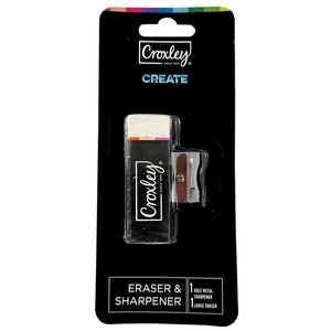 ERASER & 1 HOLE SHARPENER CROXLEY 1