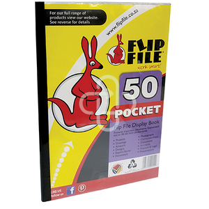 FLIP FILE A4 50 POCKET  1