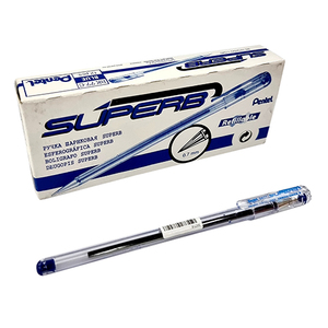 PEN BALLPEN SUPERB FINE BLUE PEN 12'S