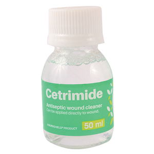 CETRIMIDE WOUND SOLUTION 50ML LEVTRADE