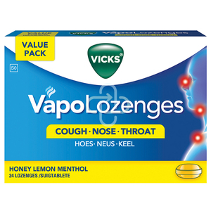 VICKS VAPOLOZENGES HONEY LEMN 2.5G X24