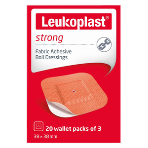 LEUKOPLAST STRONG 38X38MM BOIL 3