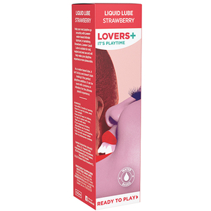LOVERS PLUS STRAWBERRY LUBE 100ML