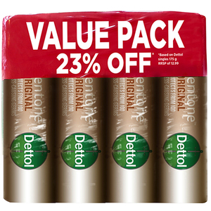 DETTOL SOAP EVENTONE 4X175G VAP ~