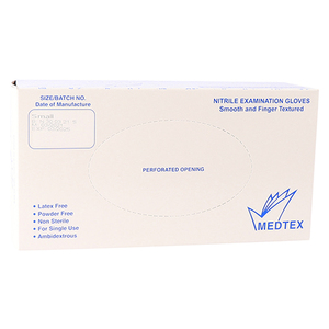 GLOVE EXAM LATEX PF SMALL 100