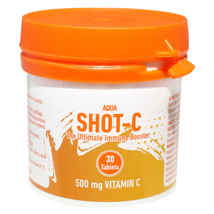 VITAMIN C AQUA SHOT C 500MG TABS 30