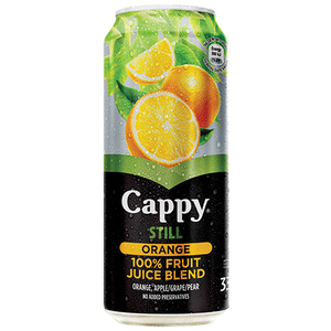 CAPPY STILL ORANGE CAN 6X330ML~