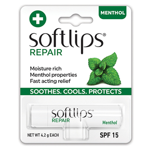 SOFTLIPS REPAIR LIP BALM MENTHOL 4.2G  1