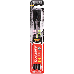 COLGATE DOUBLE ACTION TWINPCK TOOTHBRUSH