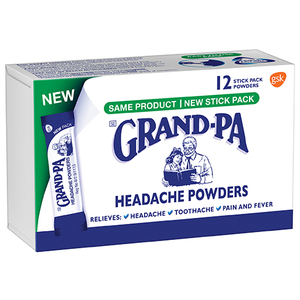 GRANDPA POWDERS 12 STICK PACK