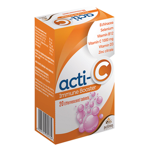 ACTI-C IMMUNE BOOSTER 20 EFF STRAWBERRY