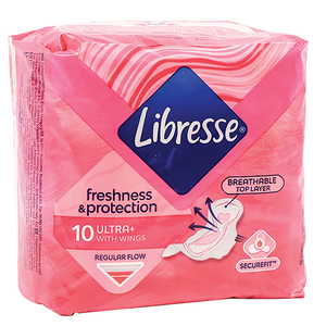 LIBRESSE ULTRA NORMAL WING 24CM 10~