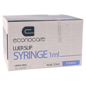 SYRI 1ML LS ECONOCARE LOW DEAD SPACE 100