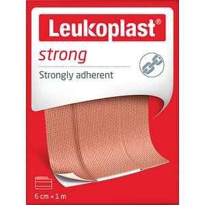 LEUKOPLAST STRONG 6CMX1M TAN STRIP 1