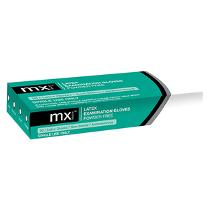 GLOVES EXAM LATEX P/F MX MED 20