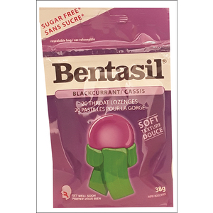 BENTASIL S/FREE BLKCURR THROAT GUMS SOFT