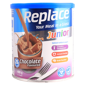 REPLACE JUNIOR CHOCOLATE 400G
