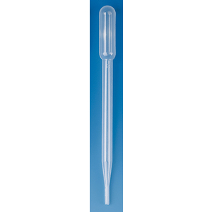 PIPETTE PASTEUR LDPE UNSTERILE 5ML 100