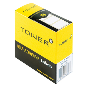 TOWER WHITE ROLL LABELS 13X19MM 1 ROLL
