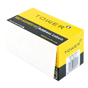 TOWER ADDRESS LABELS WHITE 100X50MM 250