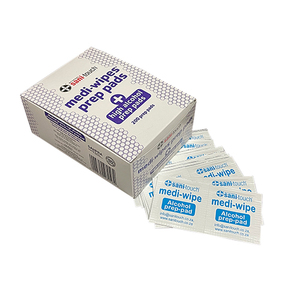 ALCOHOL SWABS 2% CHG MEDIWIPE 200~