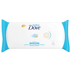 DOVE BABY WIPES RICH MOISTURE 50