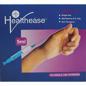 SYRI 5ML LS 2P L/FREE HEALTHEASE 100~