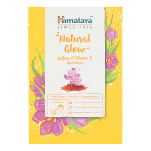 HIMALAYA NATURAL GLOW SAFFRON & VIT C SH