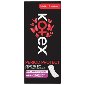 KOTEX PANTYLINERS NORMAL SCENTED 16