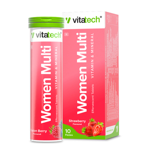VITATECH VITA+ WOMEN EFF STRAWBERRY 10