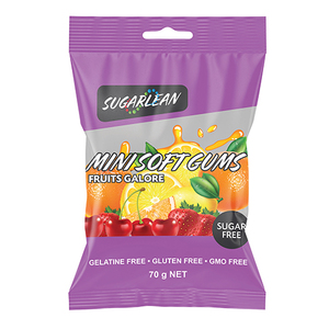 SUGARLEAN FRUIT GALORE GUMS 70G