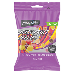 SUGARLEAN JUICY FRUIT JELLIES 70G