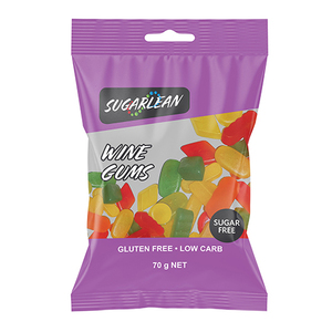 SUGARLEAN WINEGUM JELLIES 70G