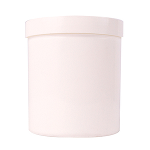 OINTMENT JAR 500G W+SCR CAP WHITE