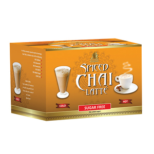 SPICED CHAI LATTE-NO SUGAR 12X30G SACH~