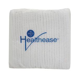 MOP CAP BOUFFANT WHITE HEALTHEASE 100's