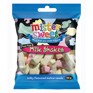 MISTER SWEET MOO MOO MILKSHAKES 60G