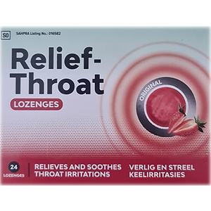 RELIEF THROAT LOZENGES ORIGINAL 24
