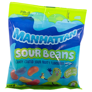 MANHATTAN BEANS SOUR 125G