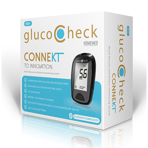 GLUCOCHECK CONNEKT GLUCOSE MONITOR KIT 1