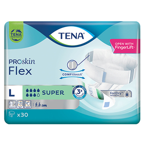 TENA PROSKIN FLEX SUPER LARGE 30s