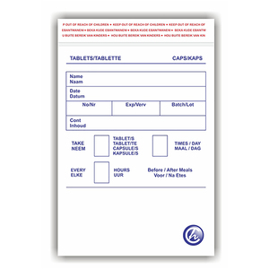 TABLET BAGS CLINIHEALTH 1000~