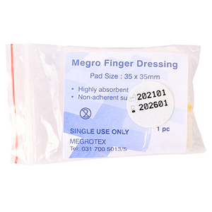 FINGER DRESSING 35MMX35MM MEGROTEX 100~