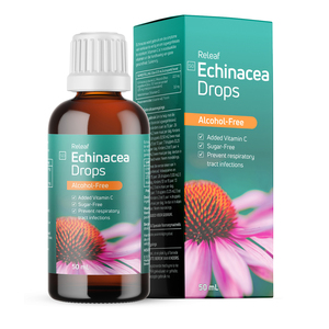 RELEAF ECHINACEA DROPS SUGAR FREE 50ML