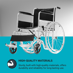 WHEELCHAIR FOLDABLE MX 120KG