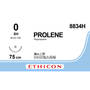 SUT ETHICON PROLENE BLU 75CM 8834H 36~