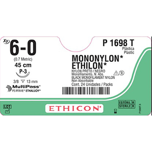 SUT ETHICON ETHILON P1698T 45CM